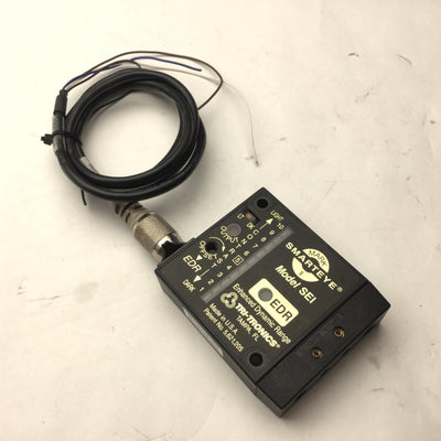 Used Tri-Tronics Model SEI SmartEye Mark II Photo Sensor, 12-24VDC, Flying Leads