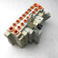Used Bank of 5 SMC SV2100-5FU Solenoid Valves, 5-Port, 2-Position *Broken Connection*