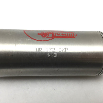 Used Bimba NR-172-DXP Non-Rotating Cylinder, Bore: 1.5", Stroke: 2", Ports: 1/8" NPT