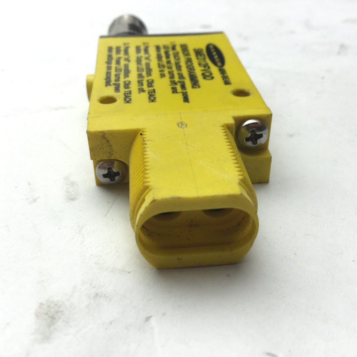 Used Banner SME312FVQD Mini-Beam Fiber Optic Amplifier, Voltage: 10-30VDC, NPN PNP