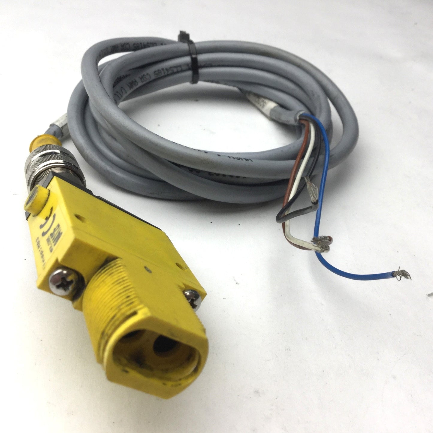 Used Banner SME312FVQD Mini-Beam Fiber Optic Amplifier, Voltage: 10-30VDC, With Cable