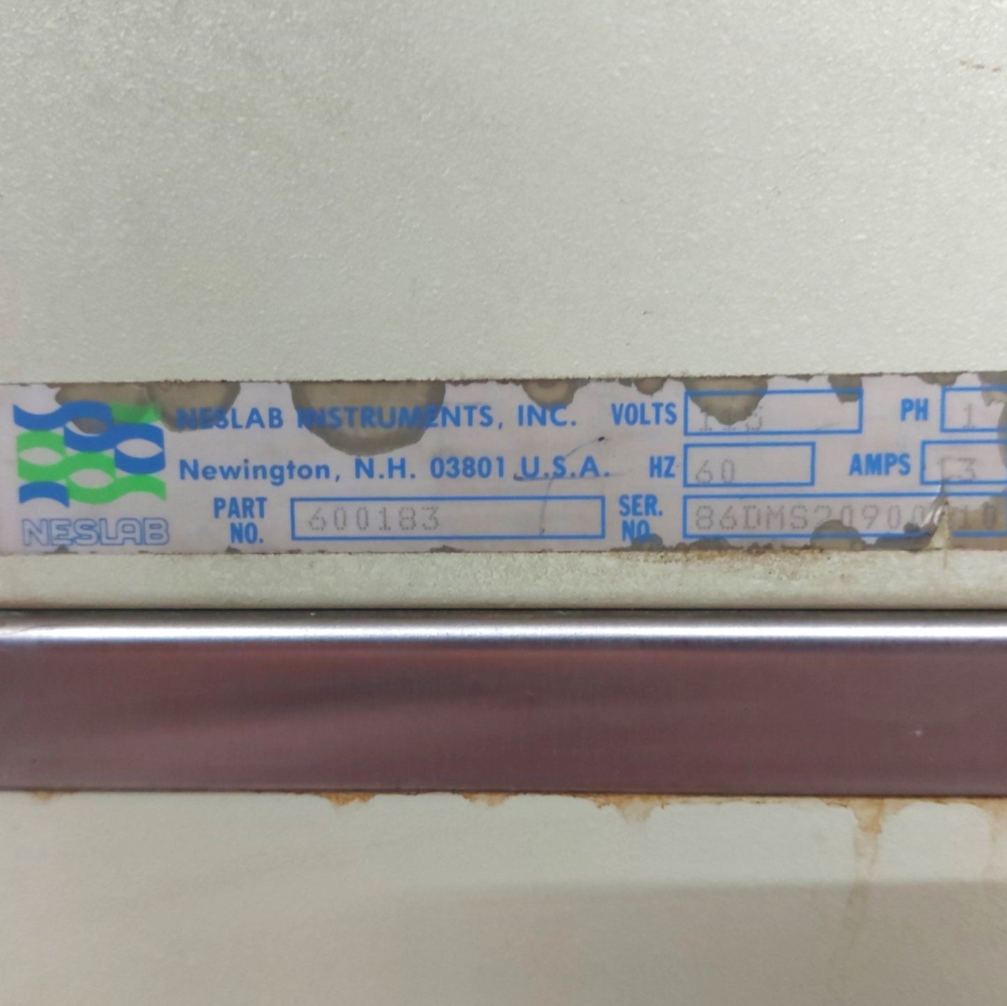 Used Neslab 600183 Alfa RTC-A Refrigerated/Heating Recirculating Bath -30-100℃ 115VAC