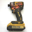 Used DeWalt DCF809 1/4" Cordless Impact Driver Brushless 20VDC DCB112 Charger Battery