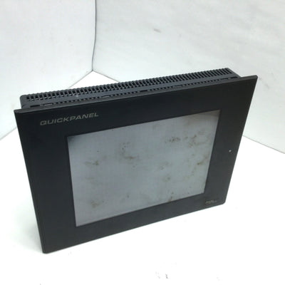 Used GE Fanuc CQPICTDE0000-A 10.4" QuickPanel Touchscreen Interface *Bad Backlight*