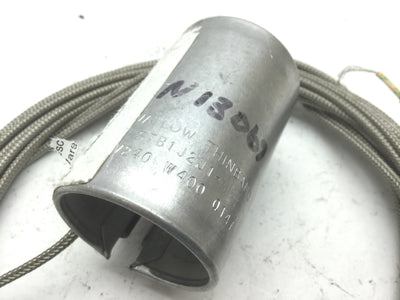 Used Watlow STB1 J2J1-A144 Thinband Heater Band 240V 400W ID 1.48" W 2.52"