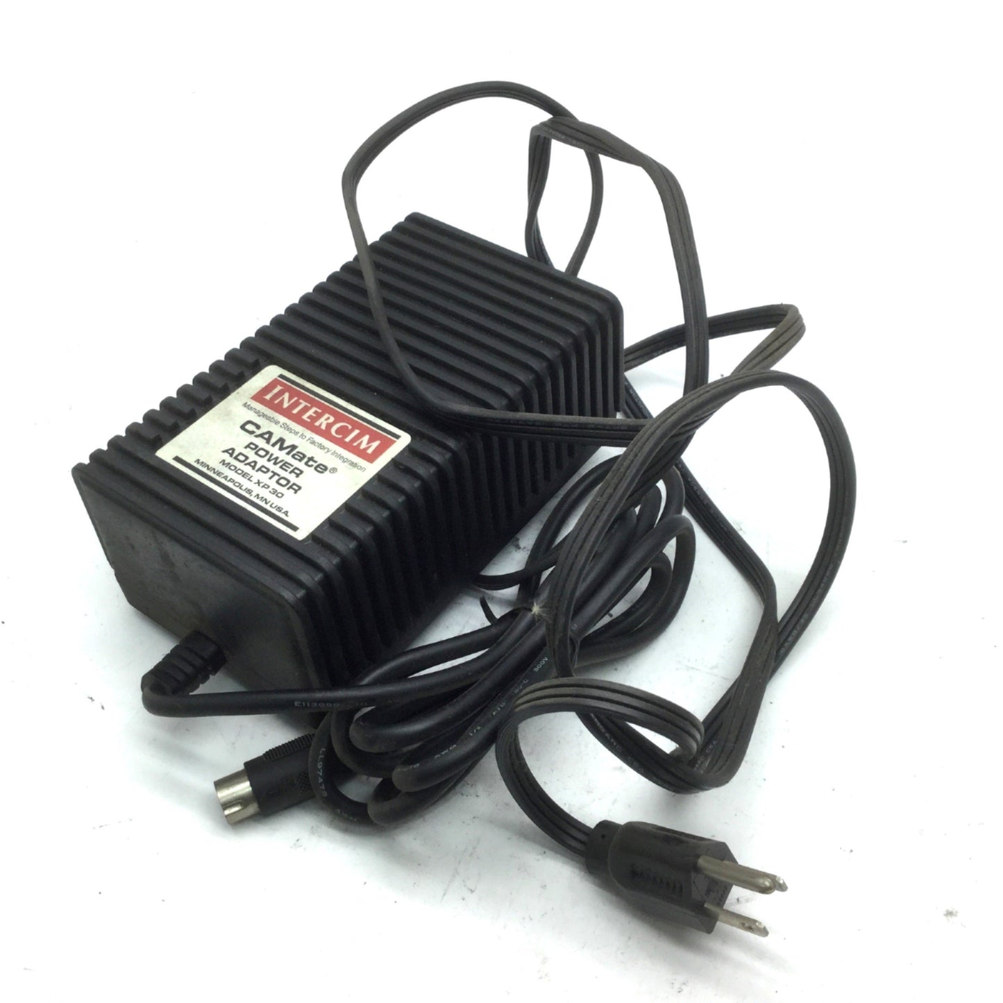 Used Intercim CAMate 5 pin Round Plug Power Supply Adapter XP30