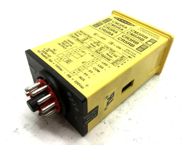 Used Banner CM5RB Maxi-Amp Amplifier Module, Supply: 210-250VAC / 12-28VDC
