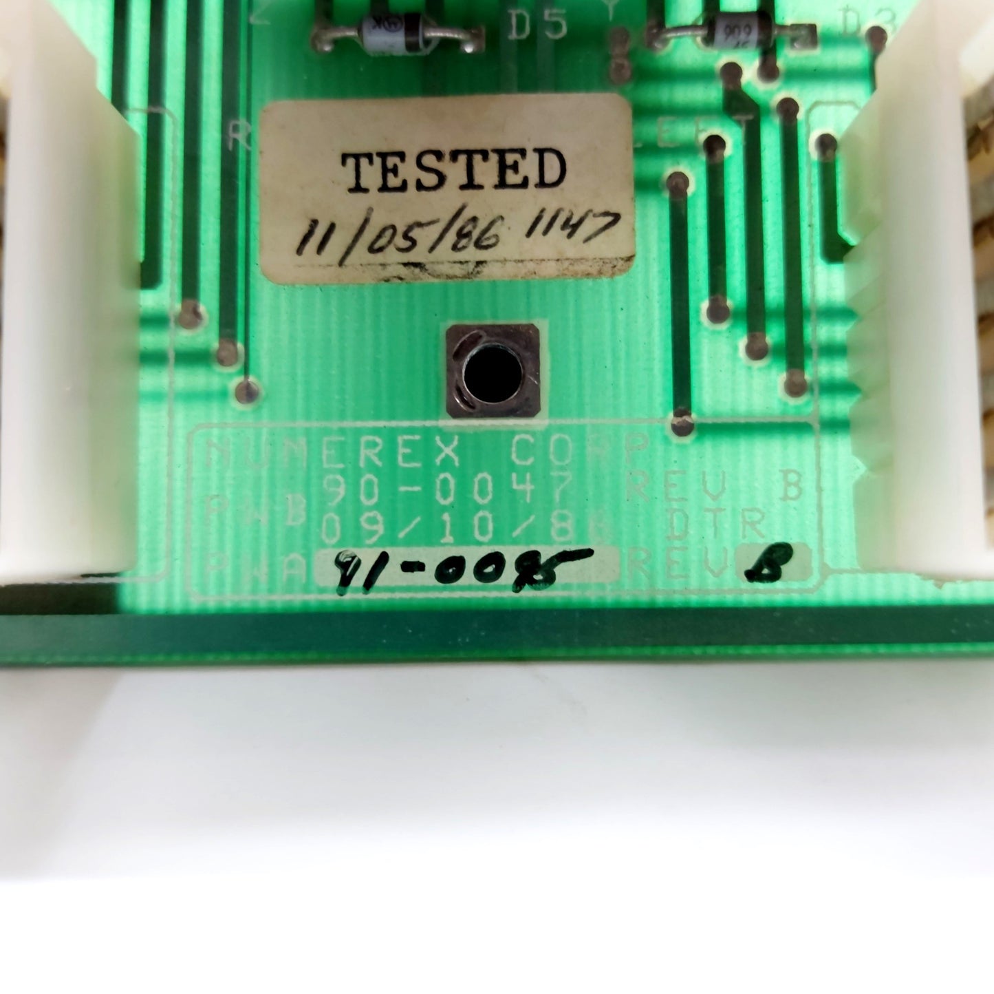 Used Numerex Corp 90-0047 Rev. B Relay Control Board PCB