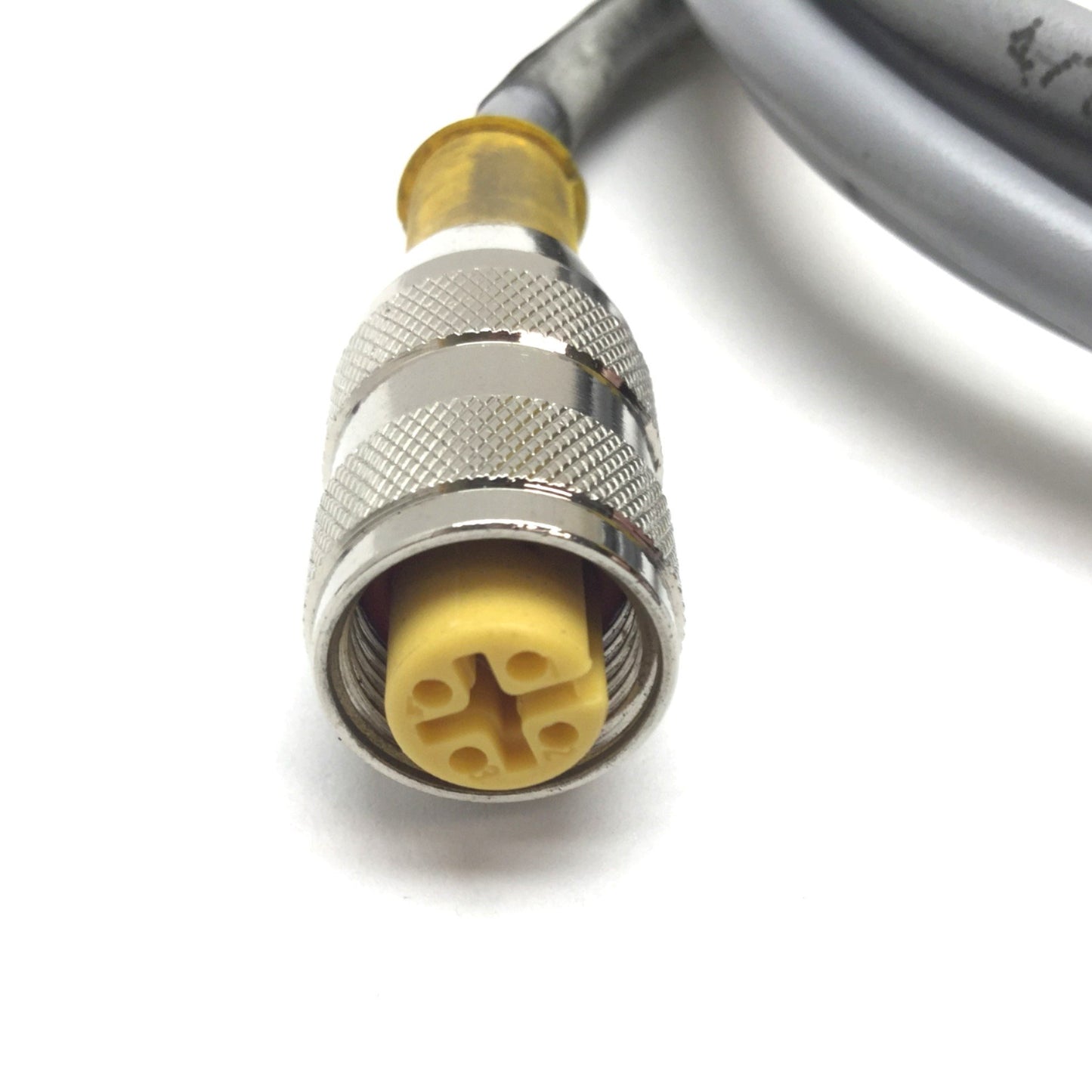 Used Lot of 3 Turck 10150516 Sensor Cable, 4-Pin Female M12 Straight Connector