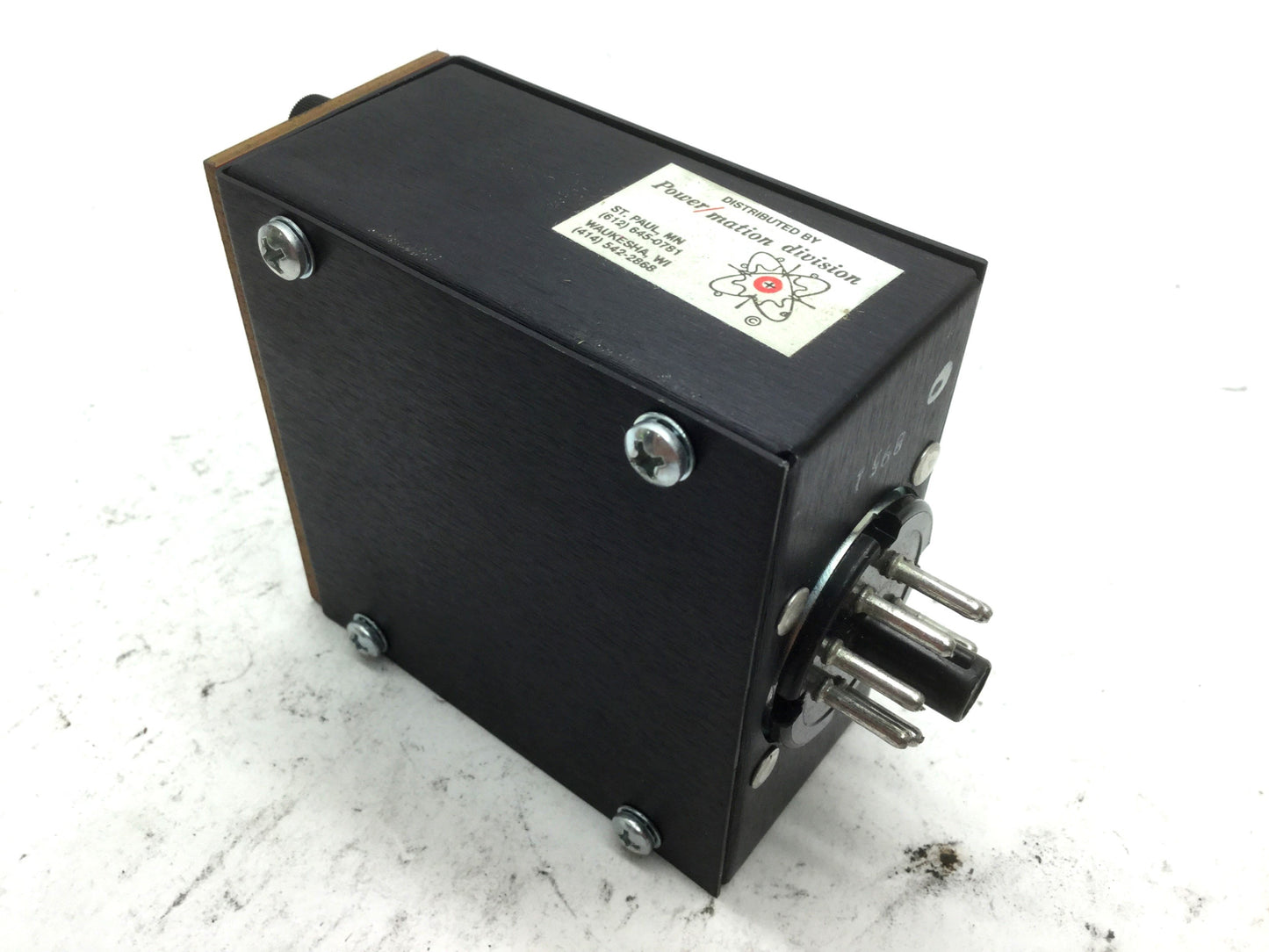 Used Banner PS120-15 Sensor Power Supply 18775, 120VAC IN, 15VDC OUT, 8-Pin Octal