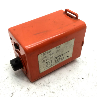 Used Eagle 70E2A601 A90 Time On Delay Timer Relay 120V 60Hz