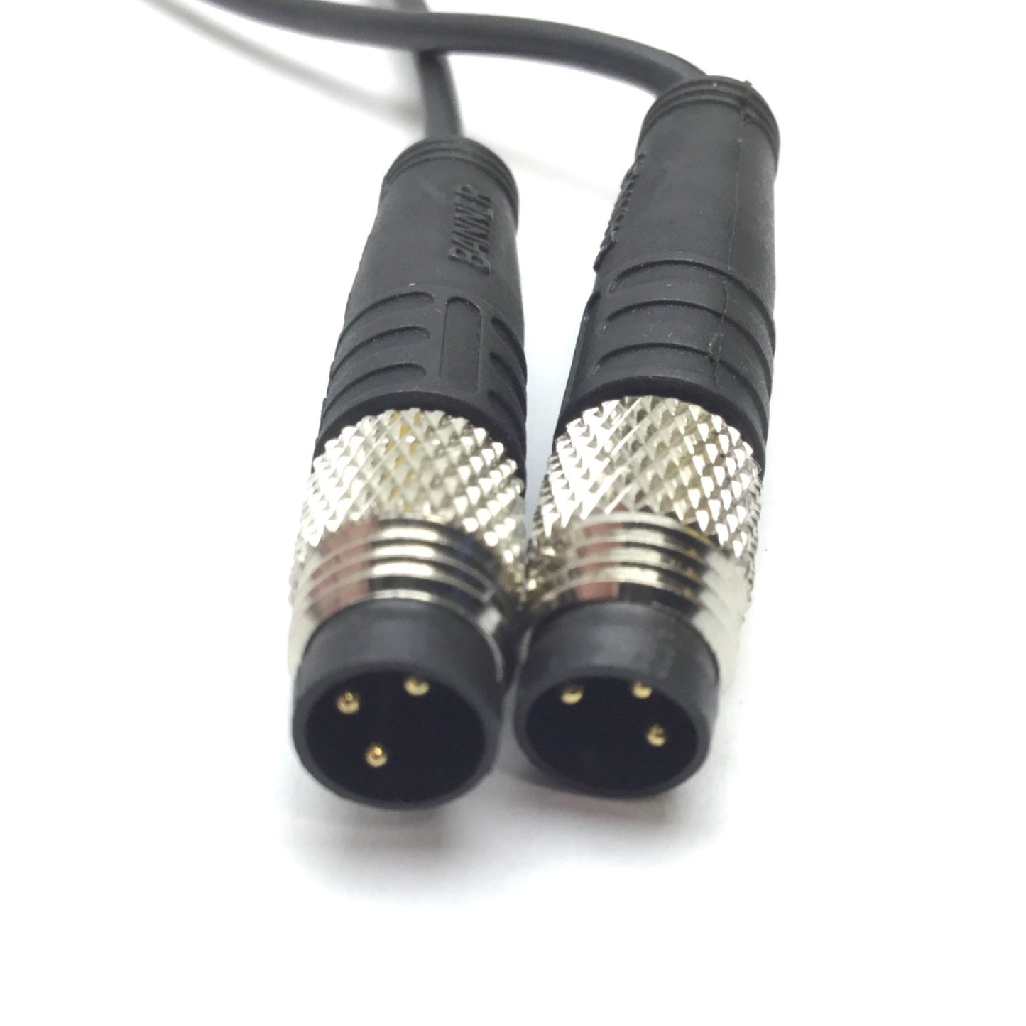 Used Banner VS25EVQ & VS2AP5RQ Thru Beam Sensor Emitter & Receiver, 1.2m, 10-30VDC