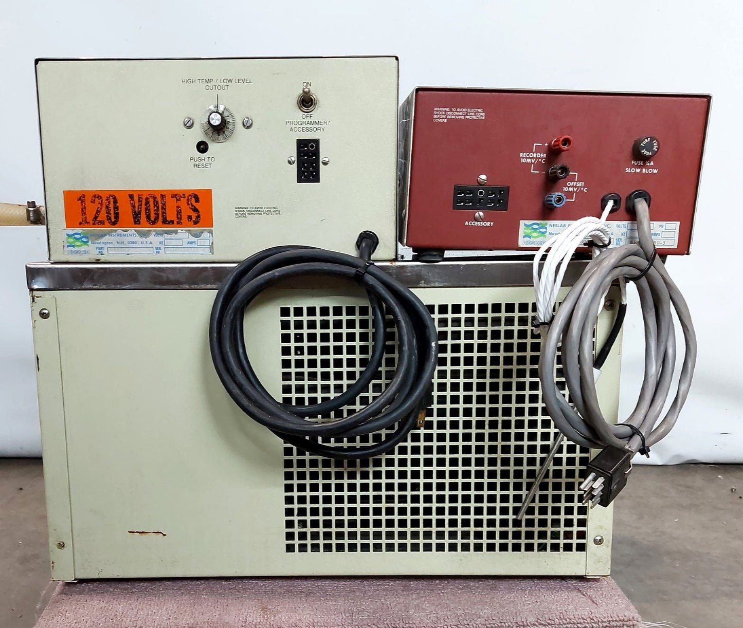 Used Neslab 600183 Alfa RTC-A Recirculating Bath -30-100℃ 115VAC w/Digital Controller