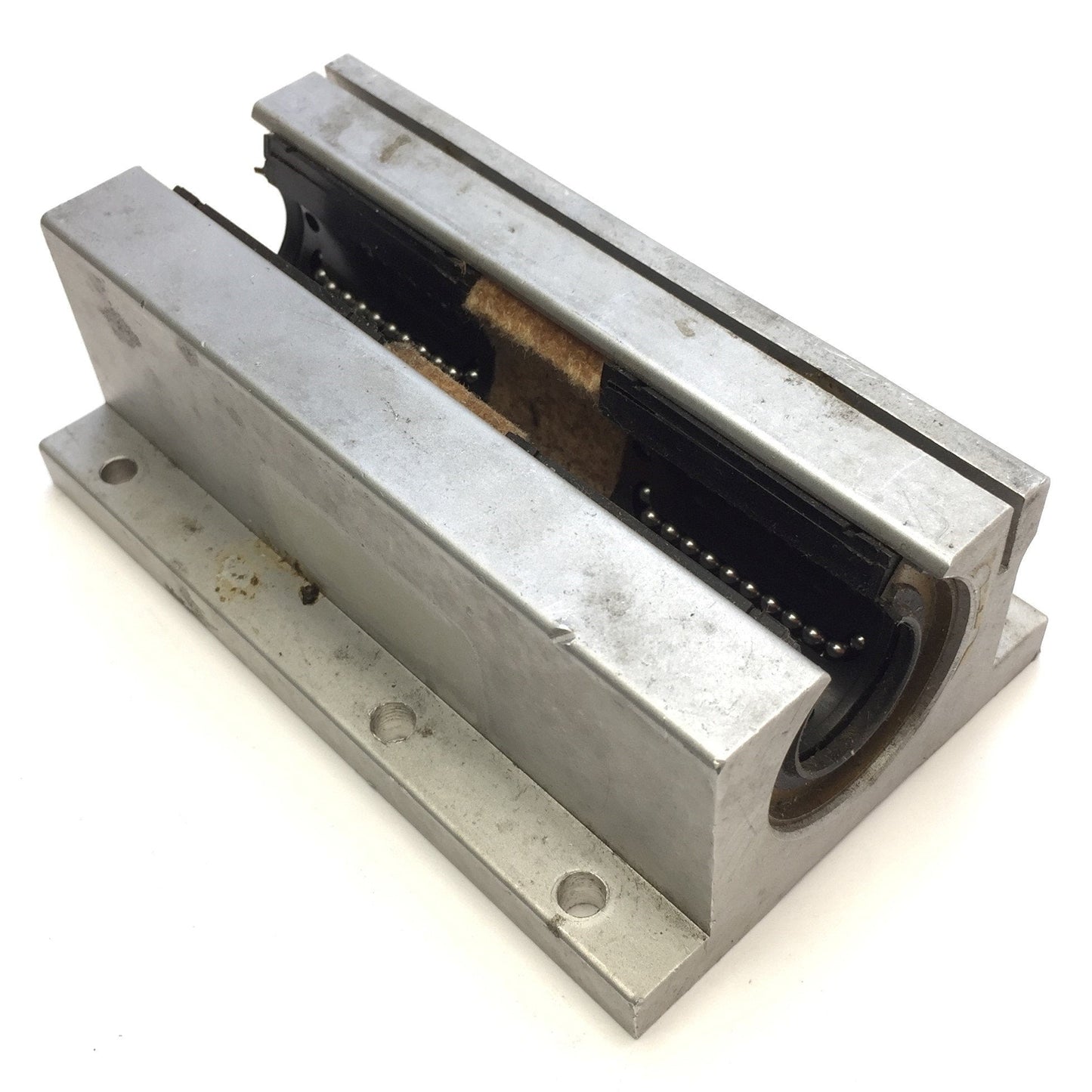 Used Thomson TWN12OPN Super Twin Pillow Block Ball Bearing, Open, Shaft: 0.75" 3/4"