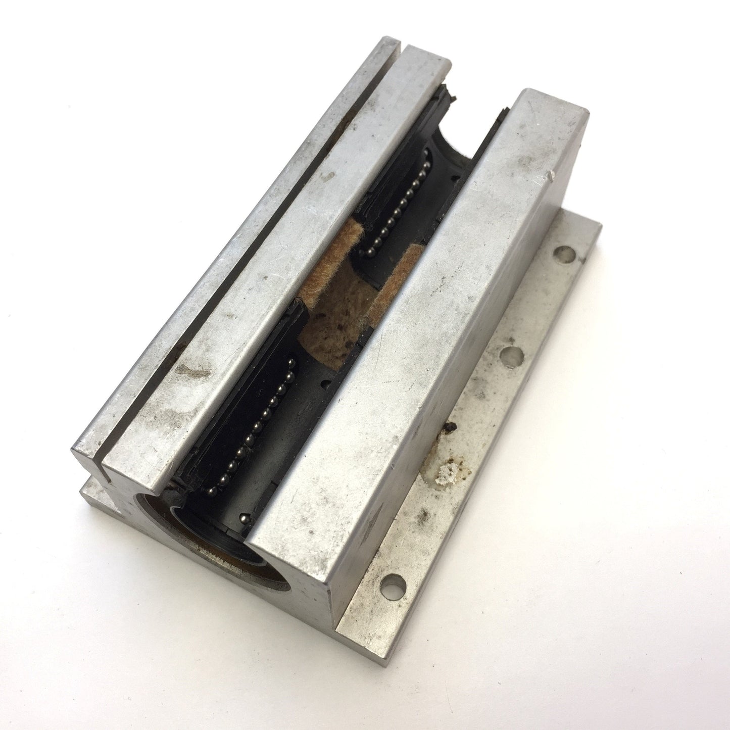 Used Thomson TWN12OPN Super Twin Pillow Block Ball Bearing, Open, Shaft: 0.75" 3/4"