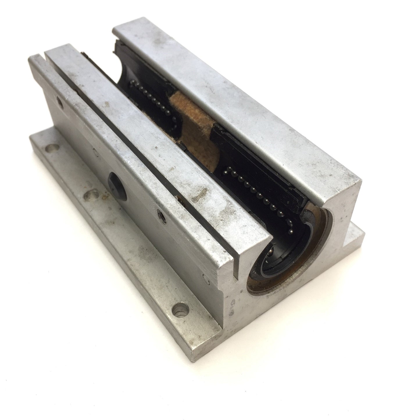 Used Thomson TWN12OPN Super Twin Pillow Block Ball Bearing, Open, Shaft: 0.75" 3/4"