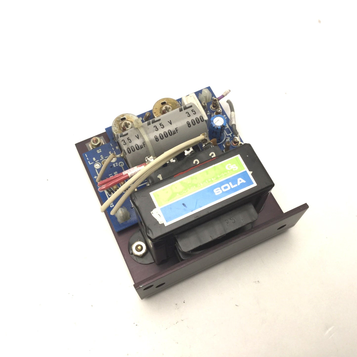 Used Sola Electric 81-05-230-01 Switching Mode Power Supply In: 115VAC, Out: 6/5VDC