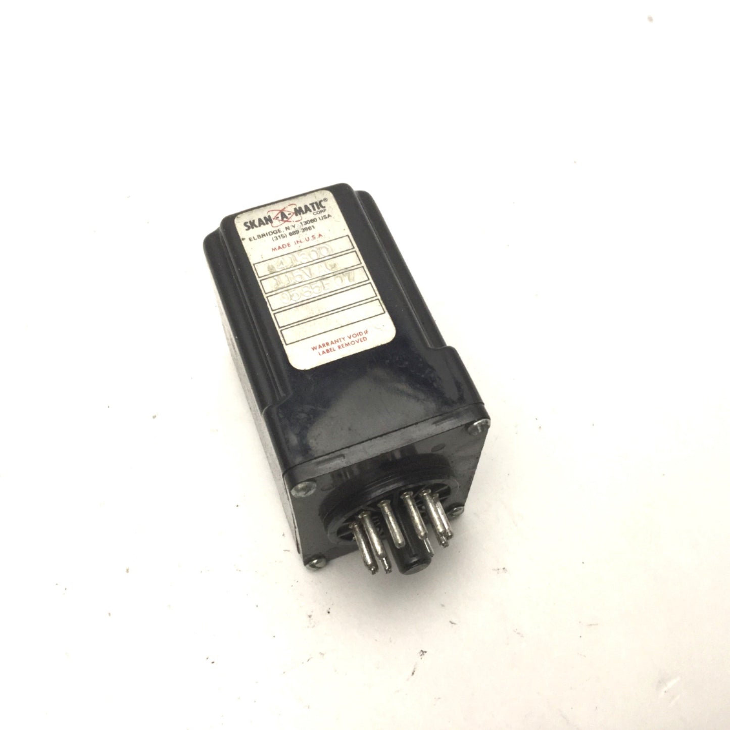 Used Skan-A-Matic T41300 High Speed Amplifier With Power Supply, 115VAC 50-400Hz, 2VA