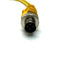 Used Lot of 2 Turck VBRS 4-2PKG 3M-0.2/0.2/S651 Cable Splitter M12 4-Pin to M8 3-Pin