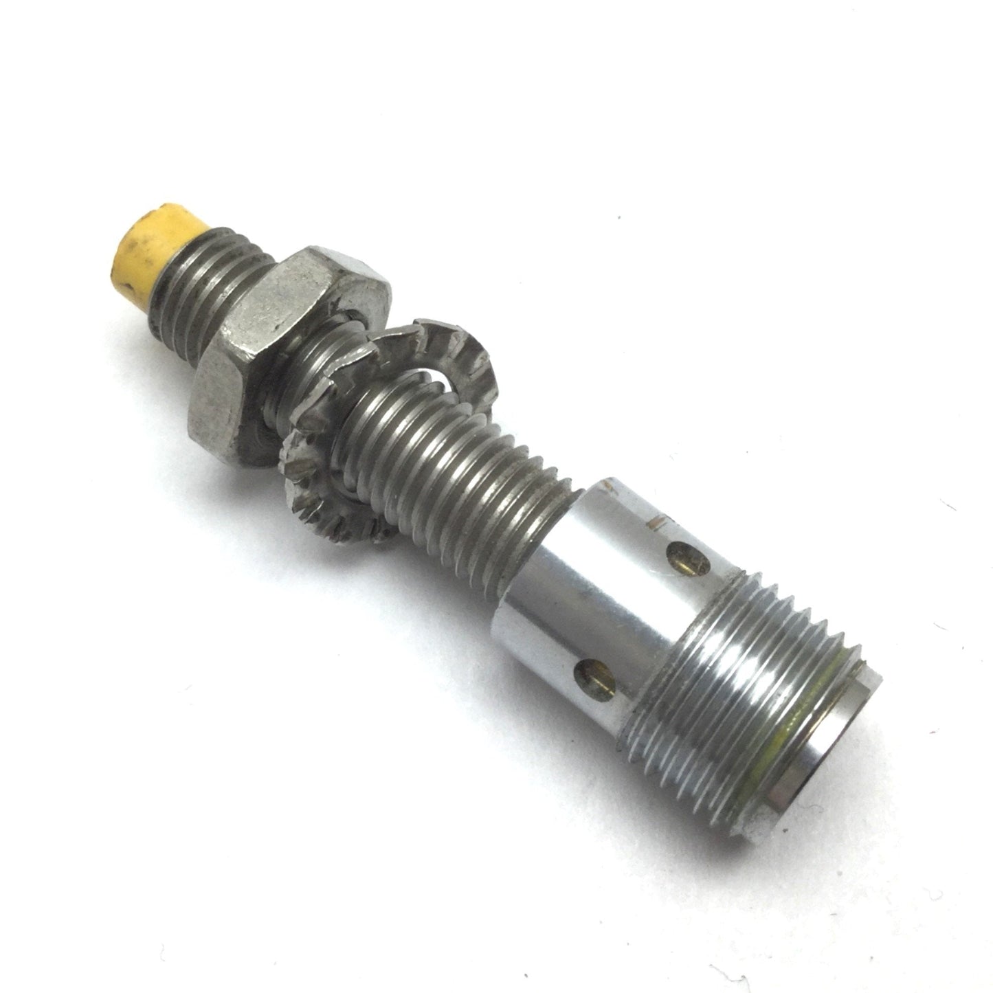 Used Turck 46722 Inductive Proximity Sensor, 3mm, 10-30VDC, M8, M12 4-Pin, With Cable