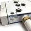 Used Convum CVA-15HS 24AL Vacuum Solenoid Valve, 3-Way, Coil: 24VDC, 1/4" 3/8"