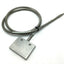 Used Tri-Tronics F-P-36 Fiber Optic Light Guide, 36" Long, Stainless Steel Jacket