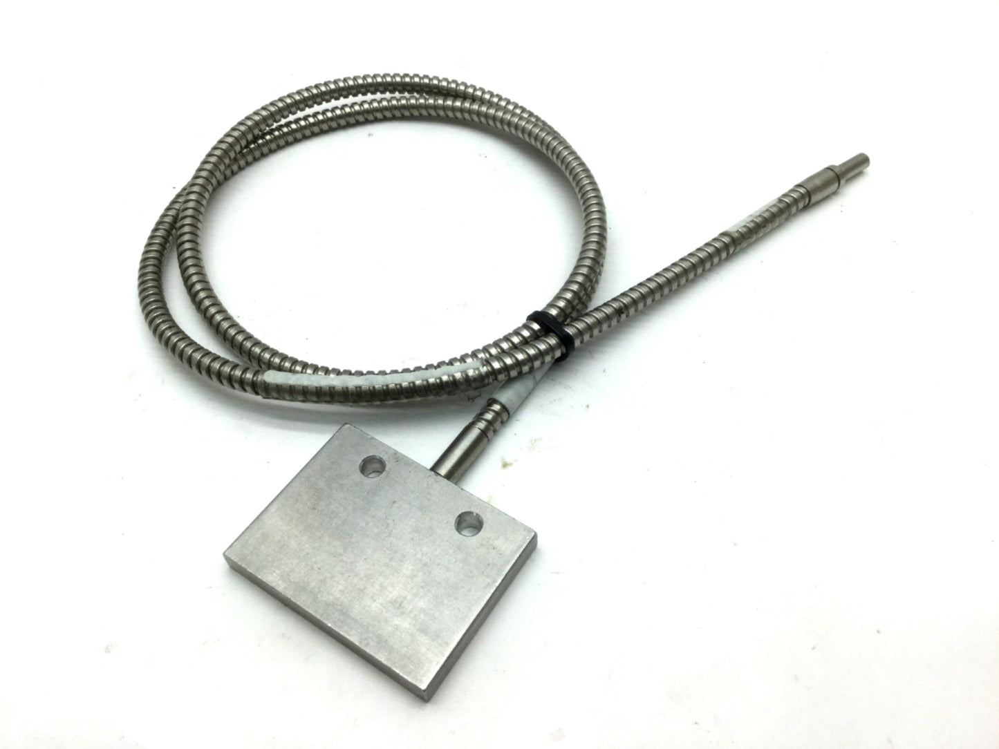 Used Tri-Tronics F-P-36 Fiber Optic Light Guide, 36" Long, Stainless Steel Jacket