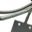 Used Tri-Tronics F-P-36 Fiber Optic Light Guide, 36" Long, Stainless Steel Jacket