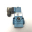 Used MAC 55B-11-PE-502JC Solenoid Valve Vacuum-150psi, Coil: 24VDC 6W, 1/4"NPTF, N.C.