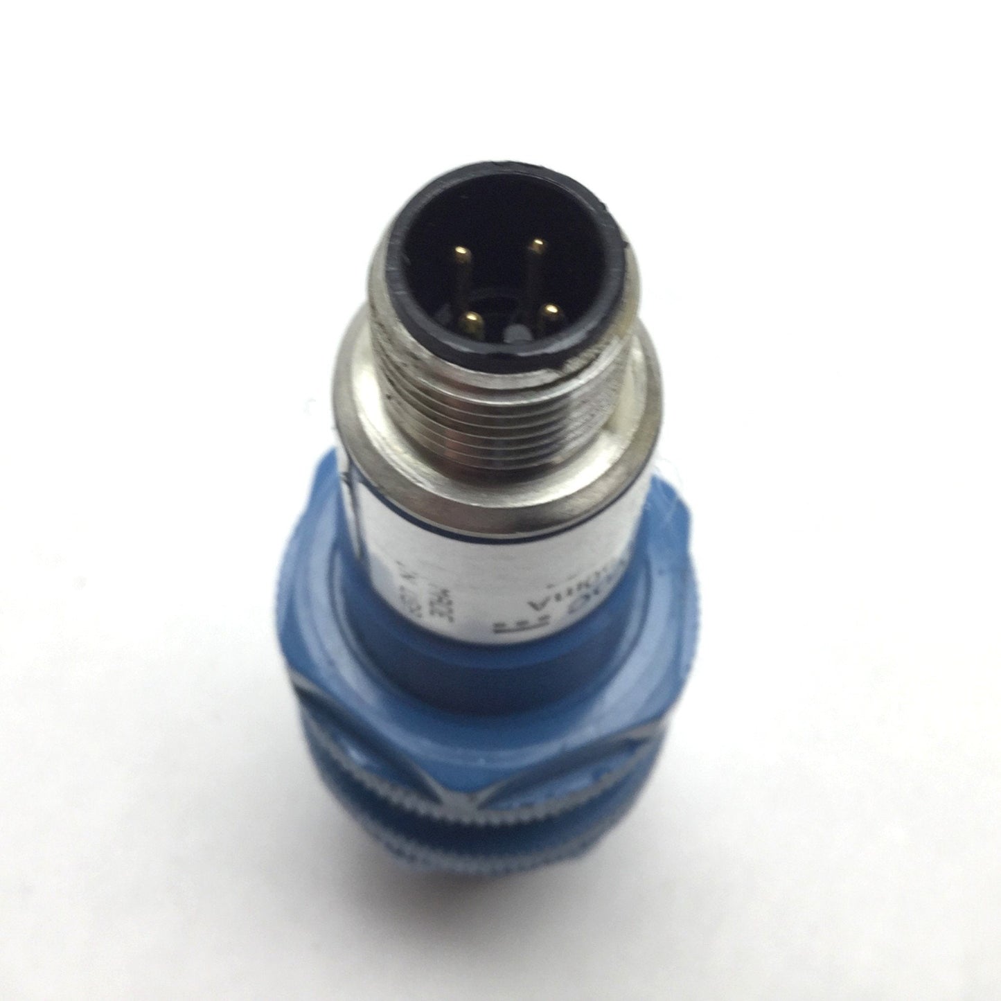 Used Hyde Park SC650A-B00 Ultrasonic Proximity Sensor 254mm, 12-24VDC, M18, M12 4-Pin