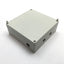 Used Hammond 1554RGY Electrical Enclosure, 160mm x 160mm x 61mm, ABS Plastic, *Holes*