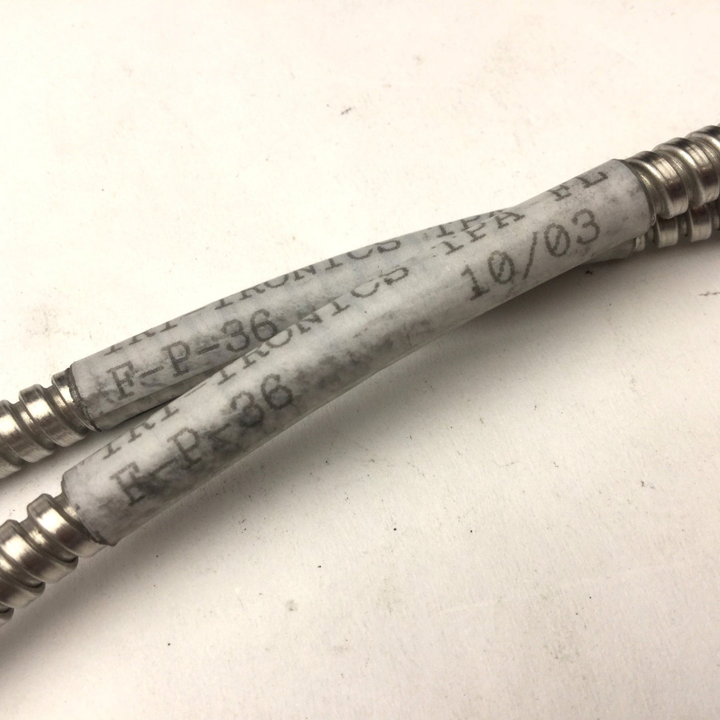 Used Tri-Tronics Model SEI SmartEye Mark II Photo Sensor, 12-24VDC, 2x F-P-36 Cables