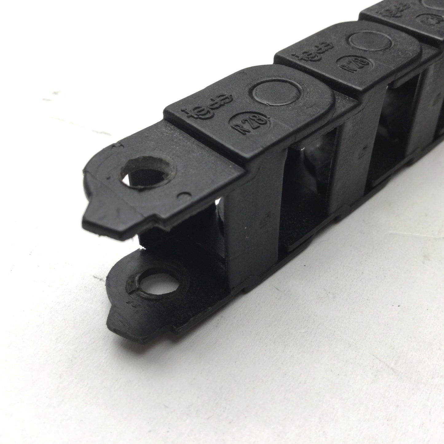 Used Igus R28 Energy Chain, 48 Links Long, 7/8" Wide, 7/16" Height, 38" Length