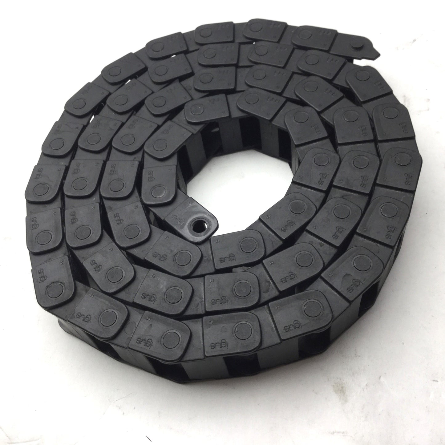 Used Igus R28 Energy Chain, 50 Links Long, 3/4" Wide, 1/2" Height, 40" Length