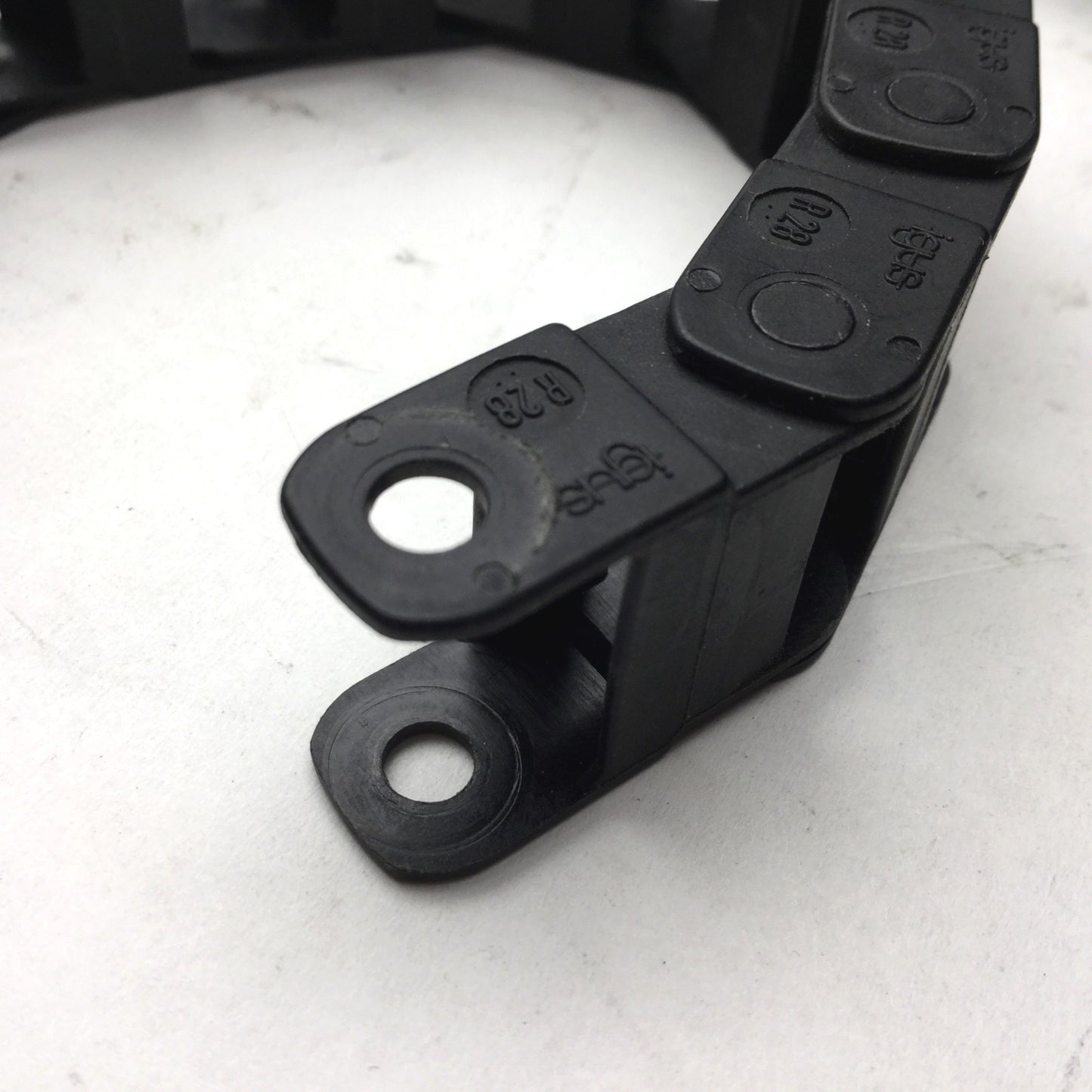 Used Igus R28 Energy Chain, 50 Links Long, 3/4" Wide, 1/2" Height, 40" Length