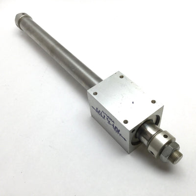 Used Bimba US-1212-C Ultran Rodless Cylinder, Bore: 1-1/4", Stroke: 12", 1/8" NPT