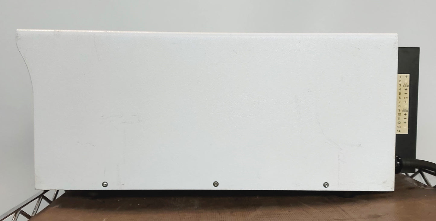 Used Dynatronix CRS9-10 DC Power Supply Output: 0-9V 0-10A Input: 1PH 208VAC 50/60Hz