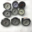 Used Lot of 12 Miscellaneous Pressure Gauges, 9x 1/8" NPT, 3x 1/4" NPT, 0-60 PSI