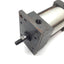 Used Airserv EJ0355A1 Pneumatic Cylinder, Bore: 2-1/2", Stroke: 2", 3/8" NPT, 250psi