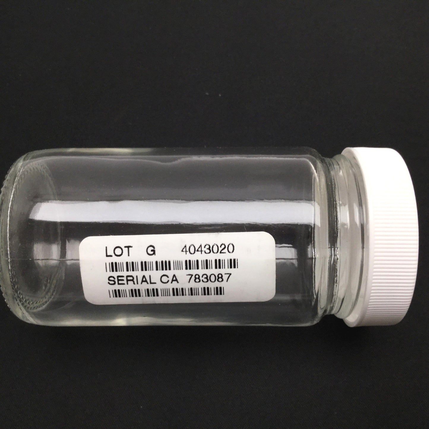 New – Open box Eagle Picher 130-04C/TL Clear Wide Mouth Tall Glass Jar, Case of 24, 120mL 4oz