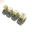 Used Lot of 4 Idec RH3B-LD Ice Cube Relays w/ SH3B-05C Socket, 10 Amp, 24VDC Coil