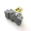Used Lot of 4 Idec RH3B-LD Ice Cube Relays w/ SH3B-05C Socket, 10 Amp, 24VDC Coil