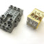 Used Lot of 4 Idec RH3B-LD Ice Cube Relays w/ SH3B-05C Socket, 10 Amp, 24VDC Coil