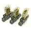 Used Lot of 3 Idec RH1B-ULD Ice Cube Relays, Voltage: 24VDC 10A w/Sockets SH1B-05