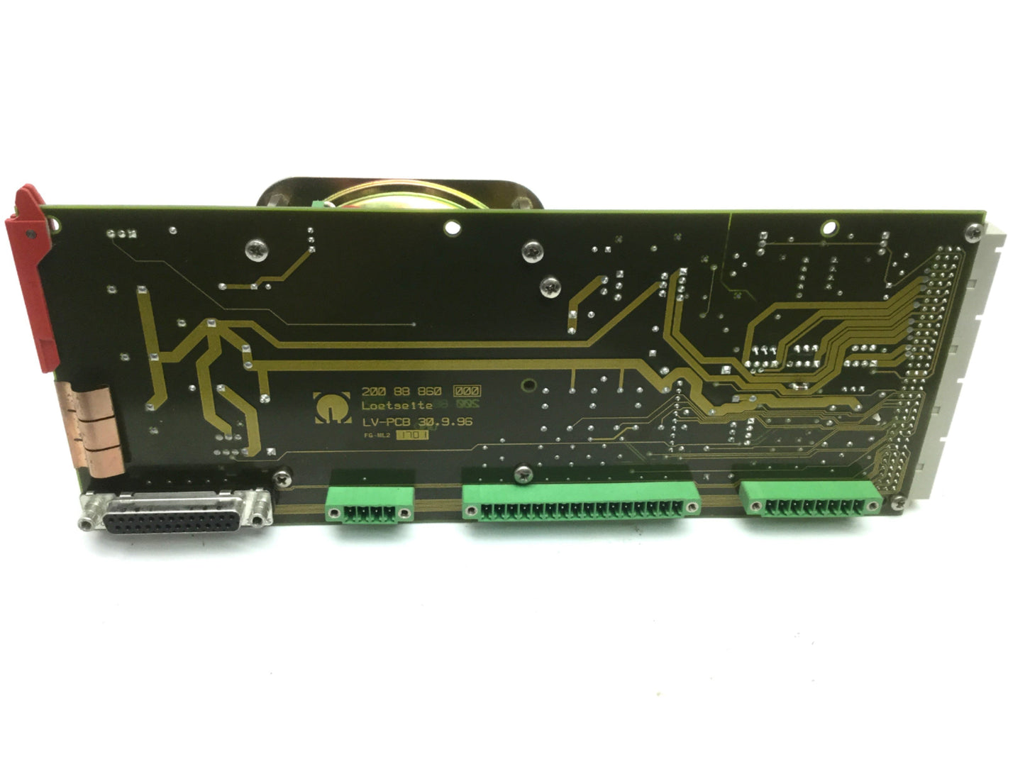 Used Leybold Inficon UL 200 Loetselte 20088860 Speaker Board 200 88 860 Lotseite