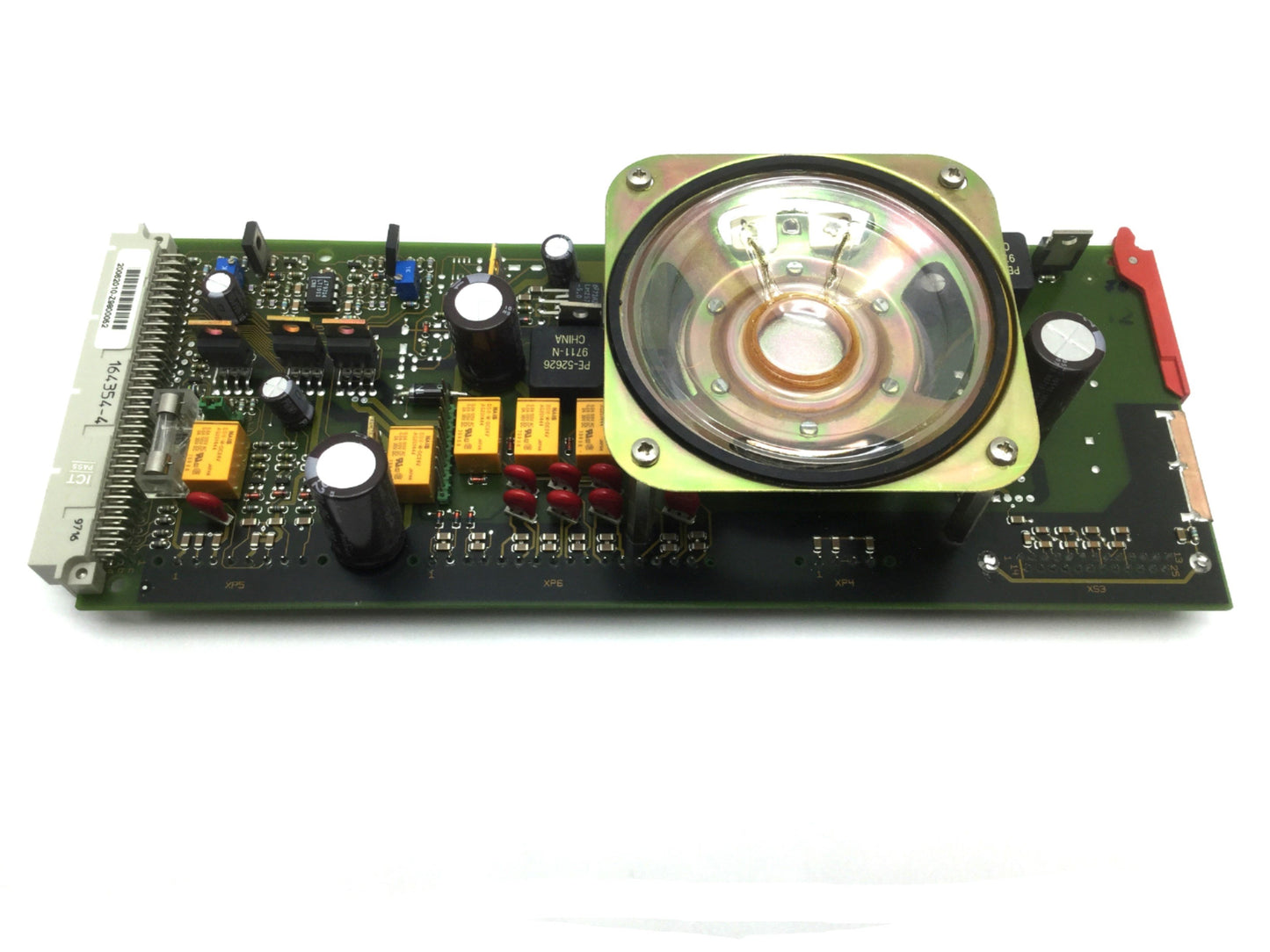 Used Leybold Inficon UL 200 Loetselte 20088860 Speaker Board, 200 88 860 Lotseite