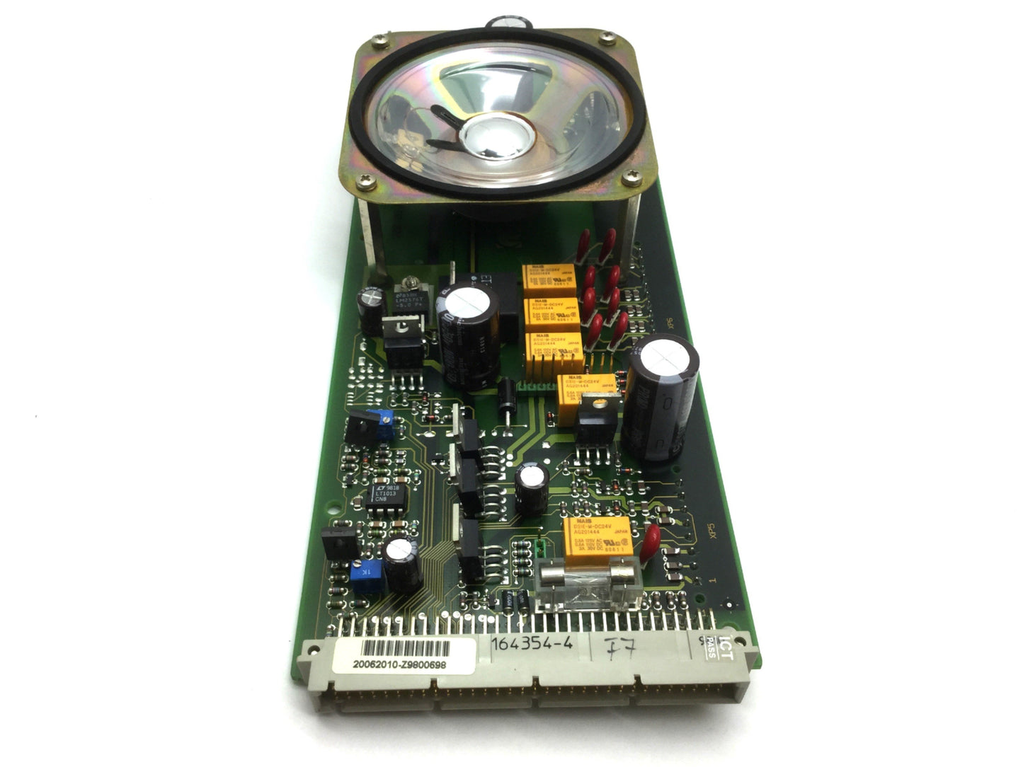 Used Leybold Inficon UL 200 Loetselte 20088860, Speaker Board Lotseite, 200 88 860