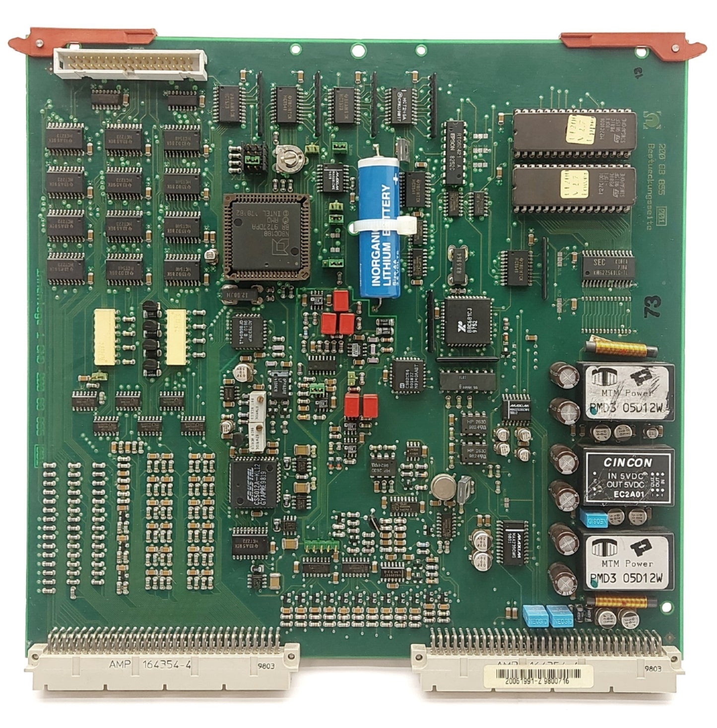 Used Leybold Inficon 20088855 Control Board, for UL 200 Helium Leak Detector