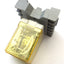 Used Lot of 4 Idec RR3PA-UL Ice Cube Relays Coil Voltage: 24VDC w/Socket Base