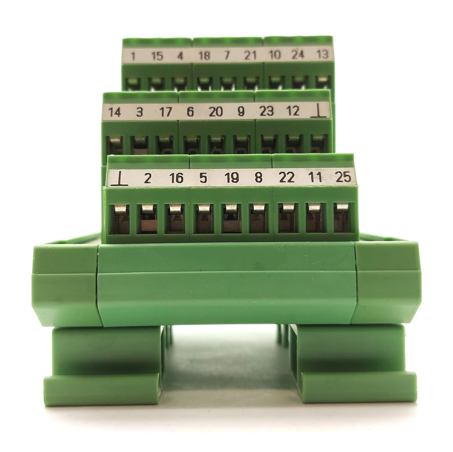 Used Phoenix Contact FLKMS-D25 SUB/S Breakout Board, 25-Pin D-Sub Male to Terminals
